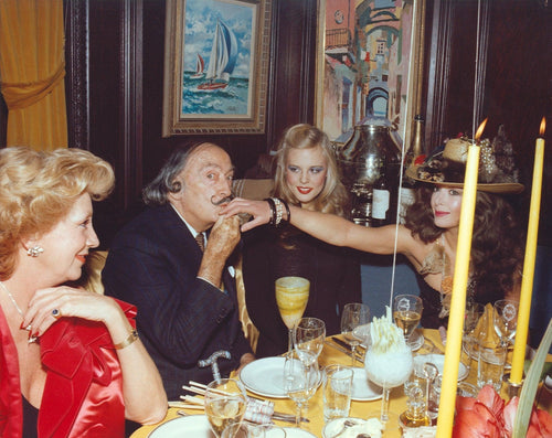 Hand Kiss II from Salvador Dali's Birthday Party Color | Stanley Einzig,{{product.type}}