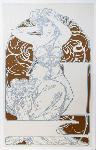 Handmaiden Poster | Alphonse Mucha,{{product.type}}