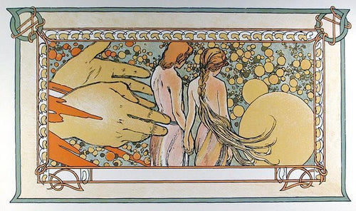 Hands of God, 71 Poster | Alphonse Mucha,{{product.type}}