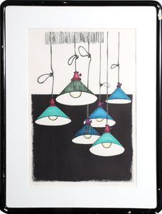 Hanging Lamps Lithograph | Beatrice Seiden,{{product.type}}