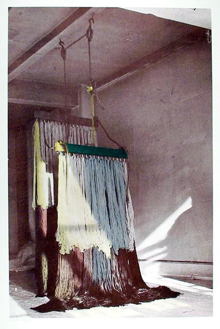 Hanging Tapestry Installation from AIR Portfolio Etching | Maude Boltz,{{product.type}}