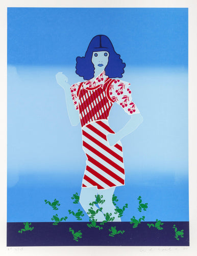 Happy Birthday Little Frogs Screenprint | Kiki Kogelnik,{{product.type}}