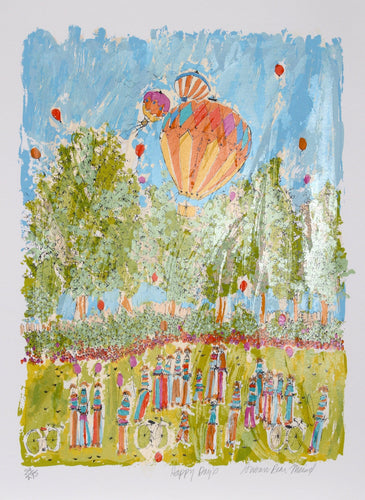 Happy Days Lithograph | Susan Pear Meisel,{{product.type}}