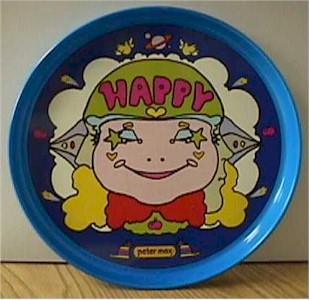 Happy Tray Home Decor | Peter Max,{{product.type}}