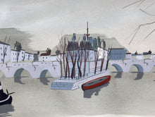 Harbor 1 Watercolor | Charles Levier,{{product.type}}