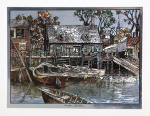 Harbor Shelter Mixed Media | Lionel Barrymore,{{product.type}}