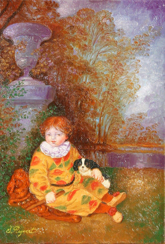 Harlequin Boy Oil | Sylvie Reynart,{{product.type}}