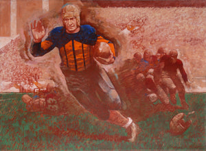 Harold “Red” Grange, The Galloping Ghost Oil | Thomas B. Allen,{{product.type}}