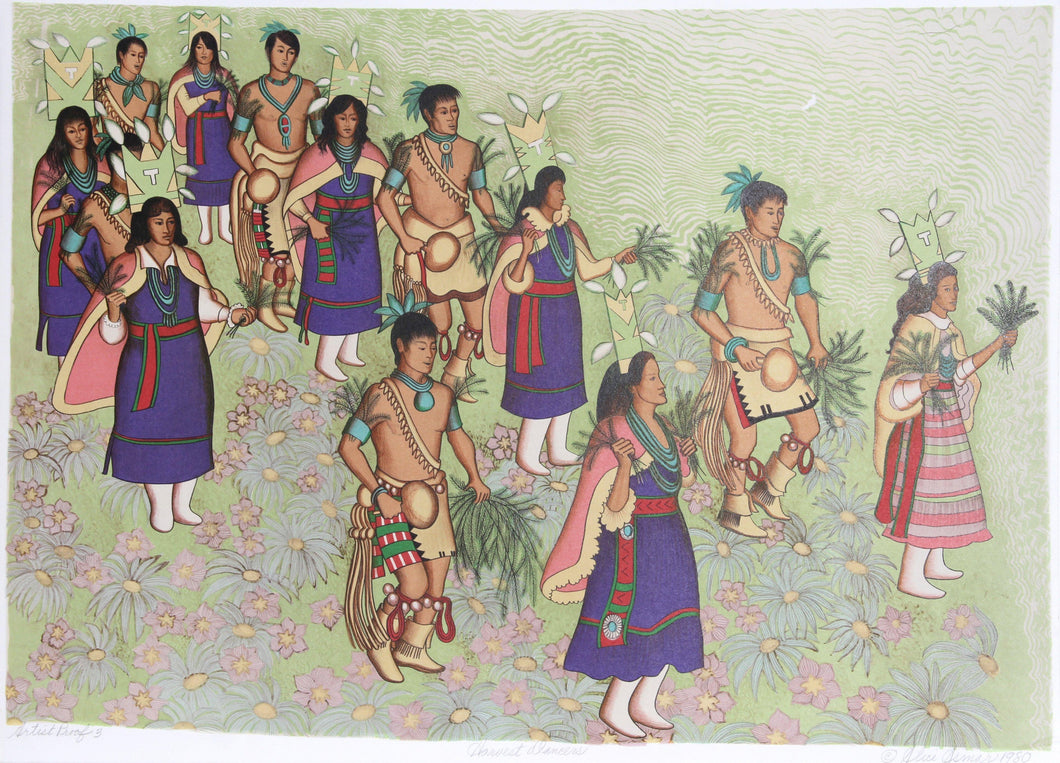 Harvest Dancers Lithograph | Alice Asmar,{{product.type}}