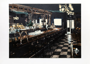 Harvey's Chelsea Restaurant Screenprint | Harry McCormick,{{product.type}}