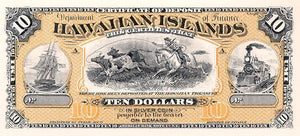 Hawaii  - Ten Dollars Currency | American Bank Note Commemoratives,{{product.type}}