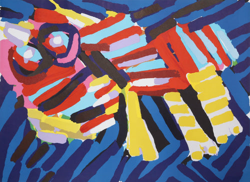 Head Like an Animal Lithograph | Karel Appel,{{product.type}}