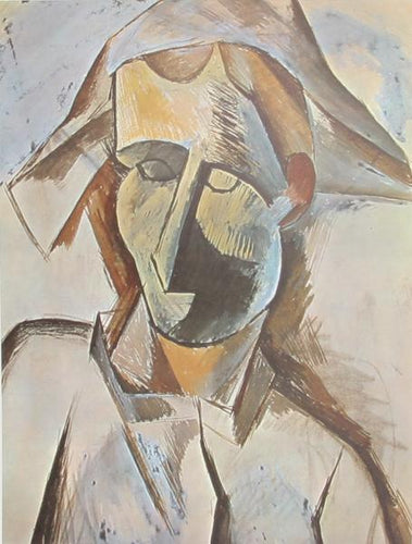 Head of a Harlequin Poster | Pablo Picasso,{{product.type}}