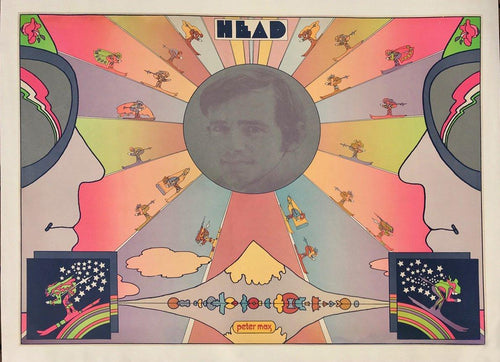 Head Poster | Peter Max,{{product.type}}