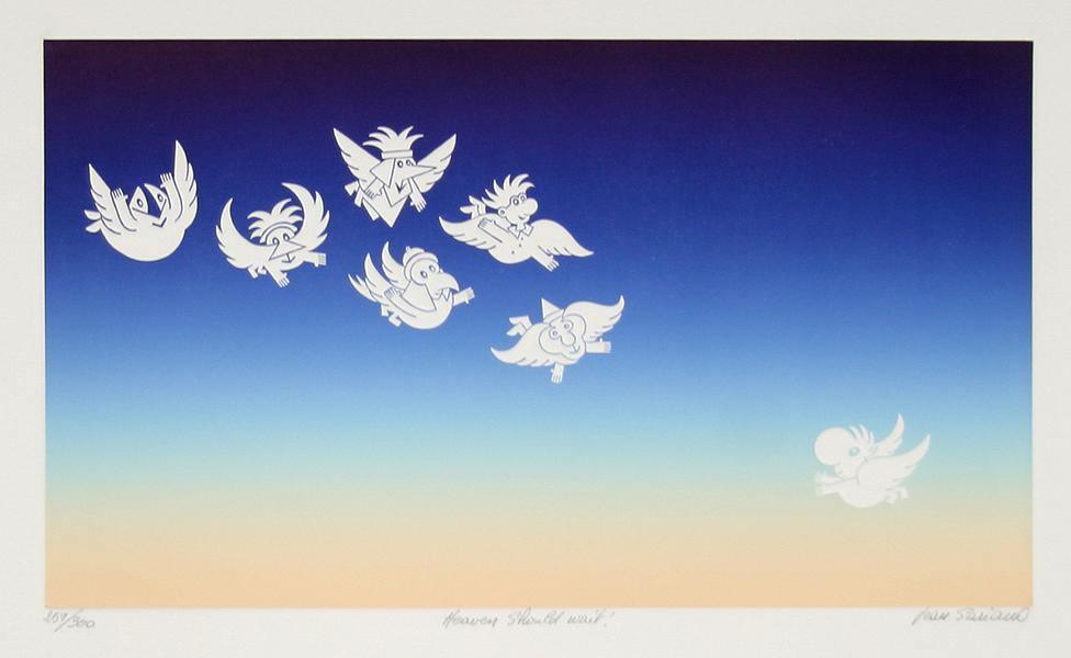 Heaven Should Wait Etching | Jean Sariano,{{product.type}}