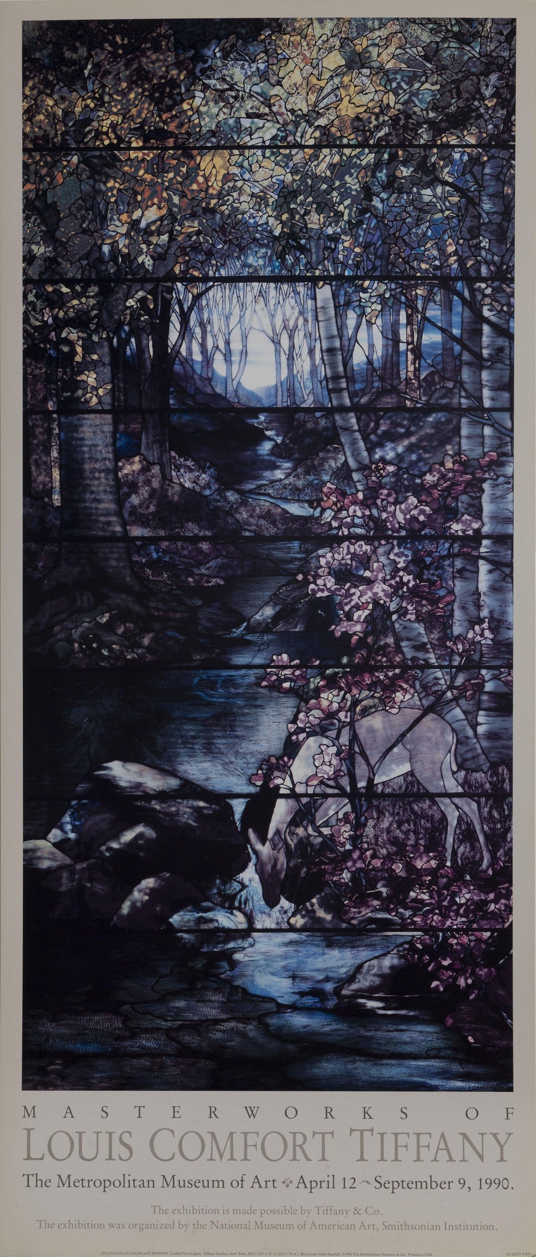 Helen Gould Landscape Window Poster | Louis Comfort Tiffany,{{product.type}}