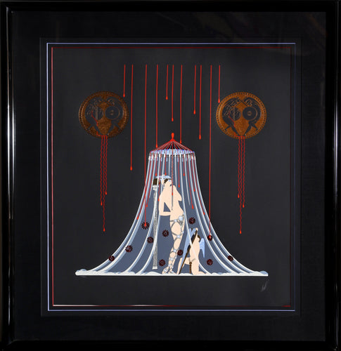 Helen of Troy Screenprint | Erté,{{product.type}}