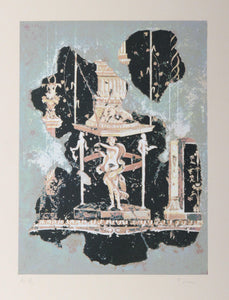 Hellenistic Figure Lithograph | Peter Saari,{{product.type}}