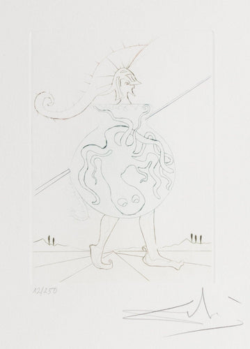 Henry V from Much Ado about Shakespeare Etching | Salvador Dalí,{{product.type}}