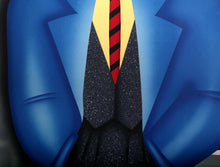 Her New Blue Coat Screenprint | Robin Morris,{{product.type}}