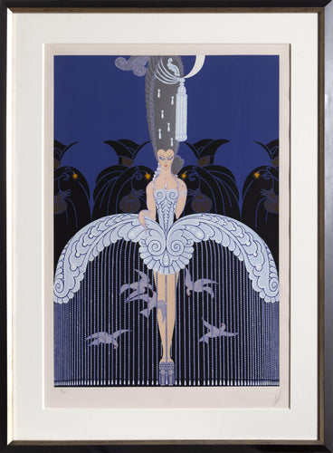 Her Secret Admirers Screenprint | Erté,{{product.type}}