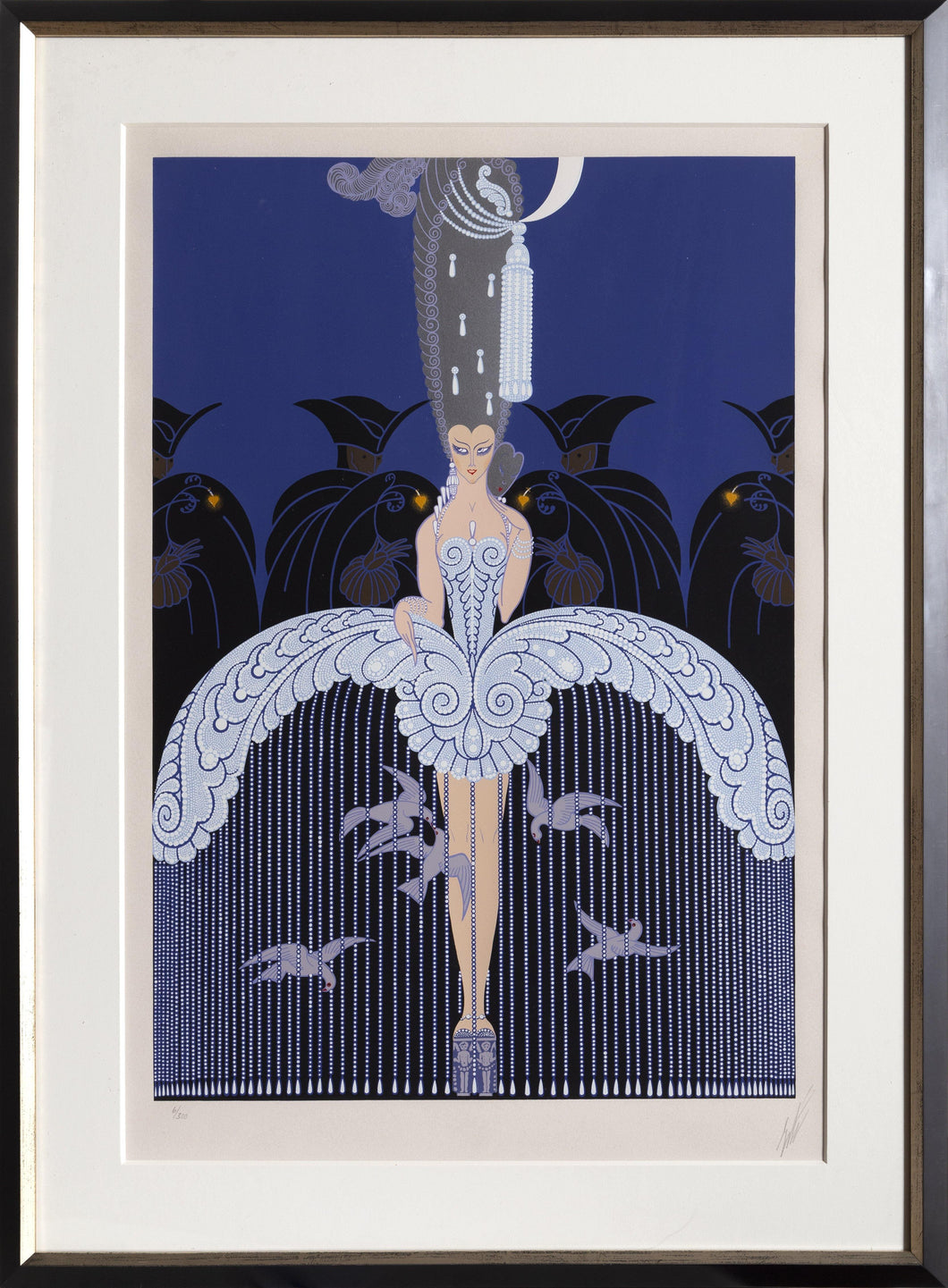 Her Secret Admirers Screenprint | Erté,{{product.type}}