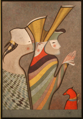 Hermitage Suite I - Masquerade at St. Petersburg Screenprint | Mihail Chemiakin,{{product.type}}