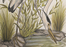 Heron Lithograph | Jerome Trolliet,{{product.type}}