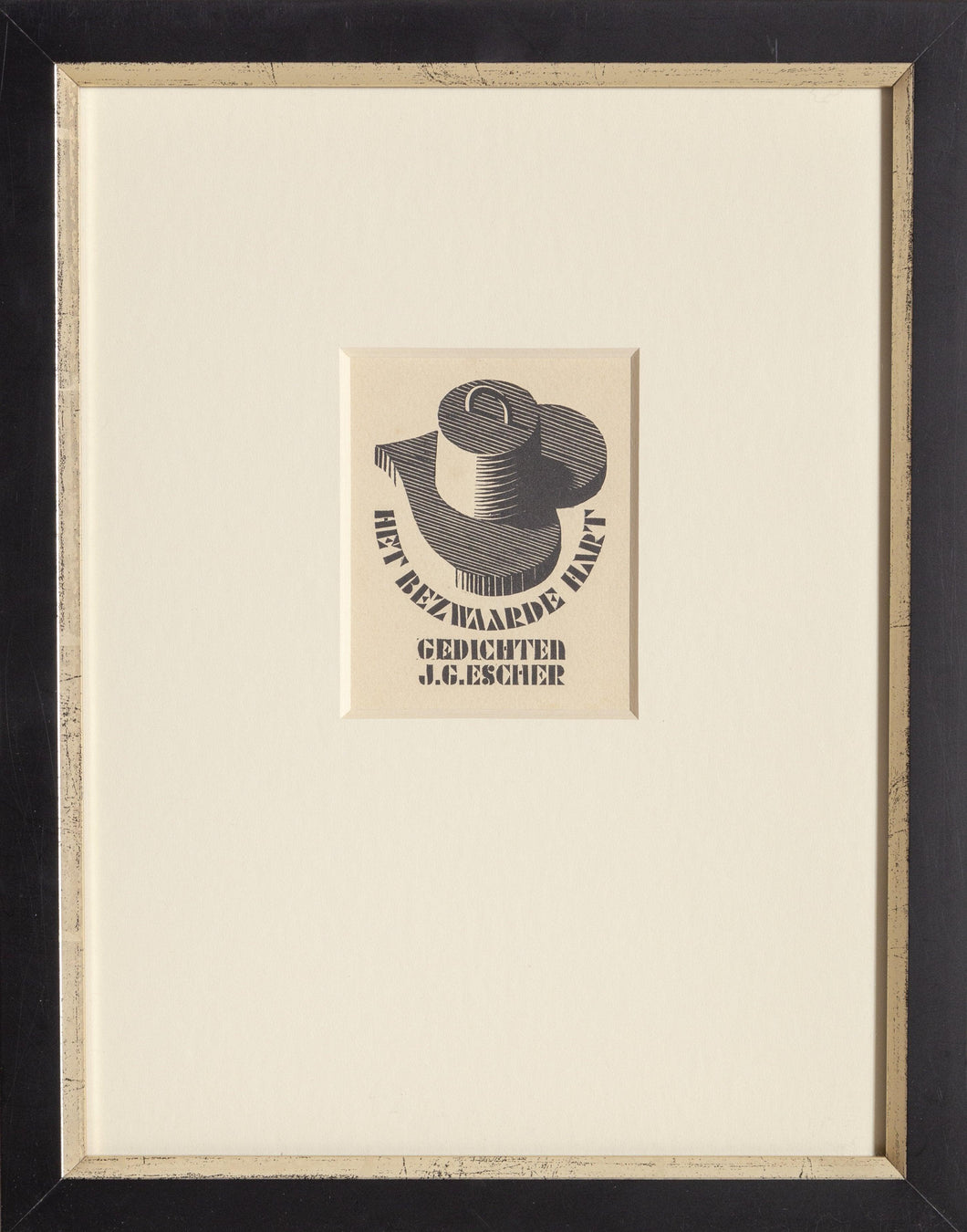 Het Bezwaarde Hart Woodcut | M.C. (Maurits Cornelis) Escher,{{product.type}}