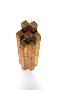 Hexagonal Skyscraper Metal | Unknown Artist,{{product.type}}