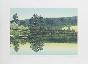 High on Rabkins Pond etching | Charles Roy Purcell,{{product.type}}