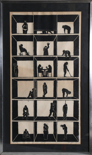 High Rise Woodcut | Pat Golden,{{product.type}}