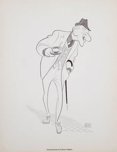 Hirschfeld Folio - Jimmy Durante Lithograph | Al Hirschfeld,{{product.type}}