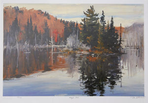 Holly's Pond Lithograph | Murray McCheyne Stewart,{{product.type}}