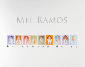 Hollywood Suite Lithograph | Mel Ramos,{{product.type}}