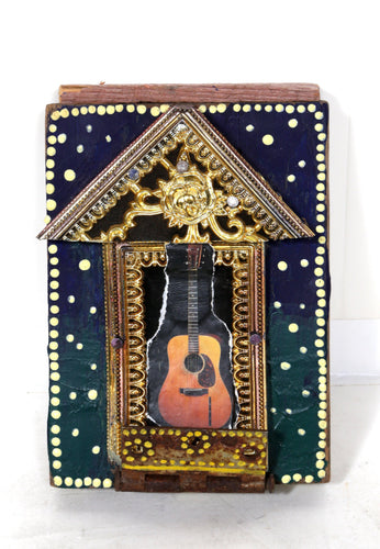 Holy Grail of Rock 'n Roll - Guitar Mixed Media | Konstantin Bokov,{{product.type}}