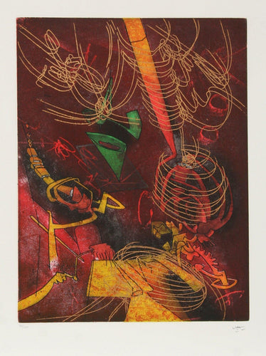 Hom'mere IV - 1 Etching | Roberto Matta,{{product.type}}