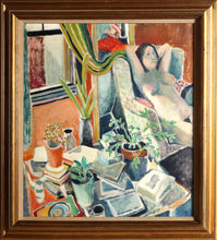 Homage a Matisse Oil | Lillian Delevoryas,{{product.type}}