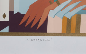 Homage screenprint | Giancarlo Impiglia,{{product.type}}