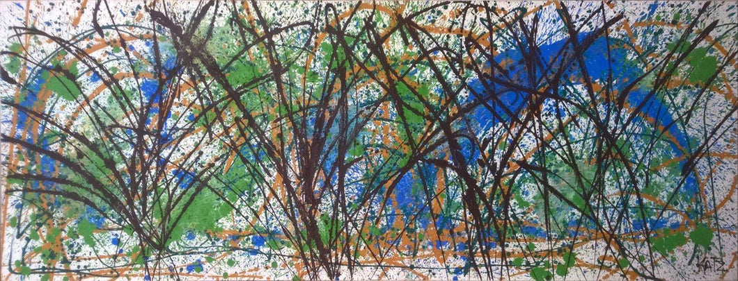 Homage to Jackson Pollock Oil | William Katz,{{product.type}}