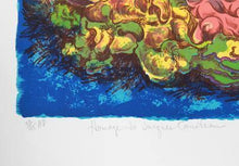 Homage to Jacques Cousteau Lithograph | Rochelle Steiner,{{product.type}}