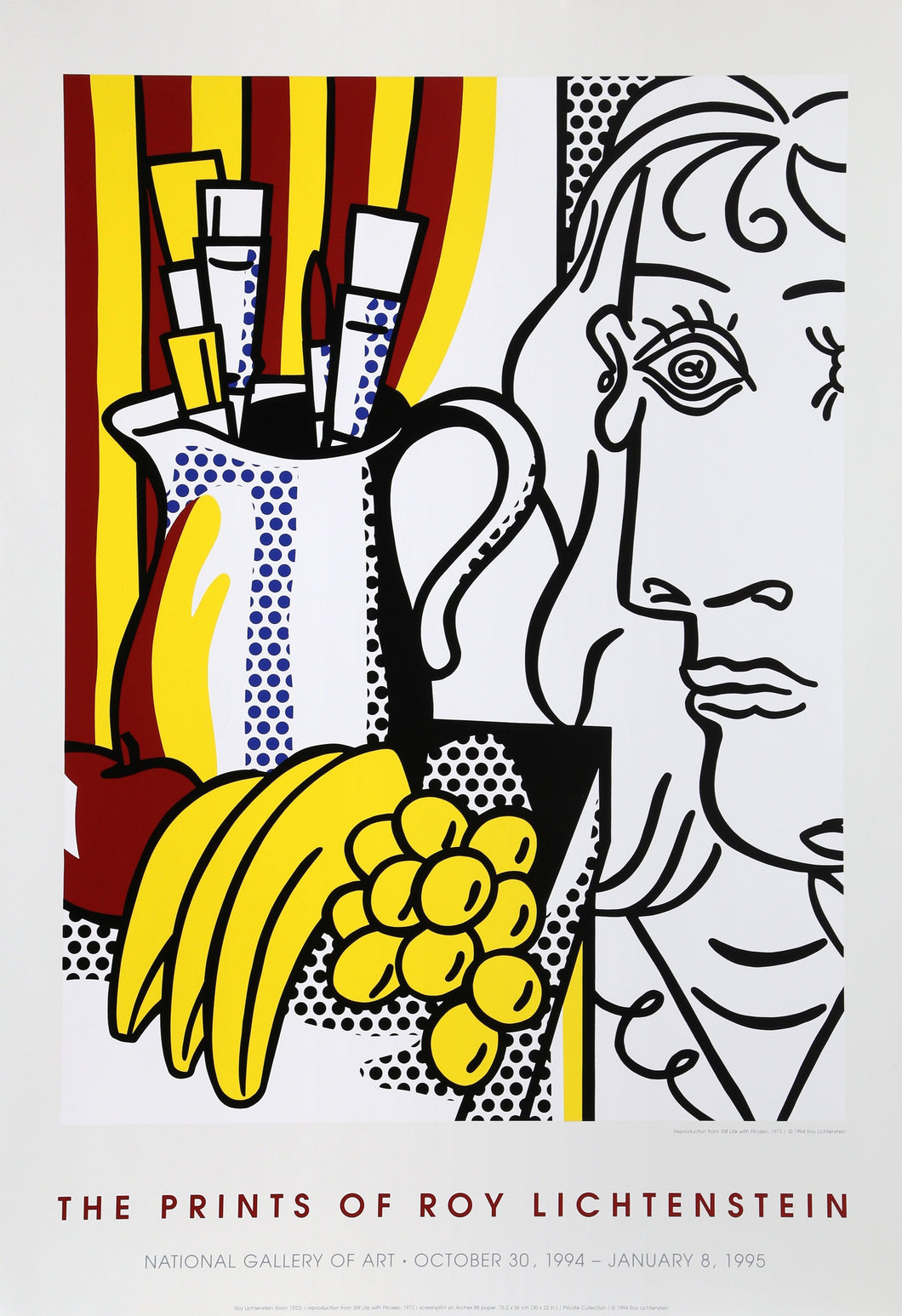 Homage to Picasso Poster | Roy Lichtenstein,{{product.type}}