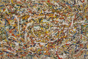 Homage to Pollock Acrylic | Michael Schreck,{{product.type}}