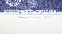 Homage to William Blake Etching | Burt Hasen,{{product.type}}