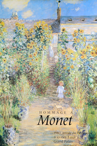 Hommage a Monet Poster | Claude Monet,{{product.type}}