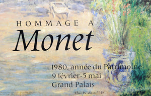 Hommage a Monet Poster | Claude Monet,{{product.type}}