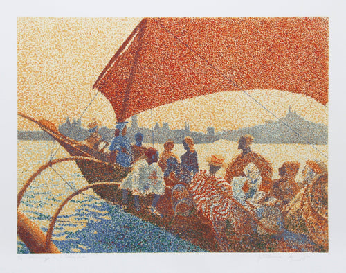 Hommage to C. Dellepiane Screenprint | Guillaume Azoulay,{{product.type}}