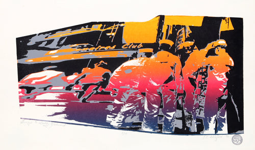 Hommage to Daddy Mahmoud Screenprint | Cindy Wolsfeld,{{product.type}}