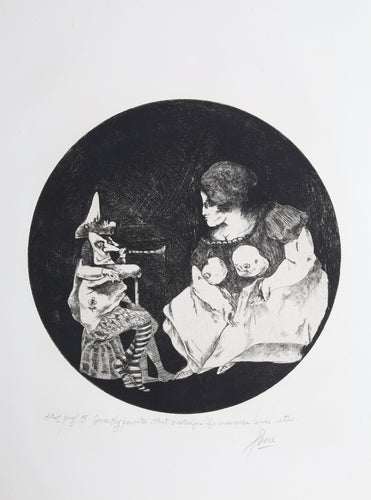 Honor thy Parents. That Creats for Life Insurance, Lower Rates Etching | Peter Paone,{{product.type}}