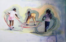 Hoola Hoop Watercolor | Steven Johnson,{{product.type}}
